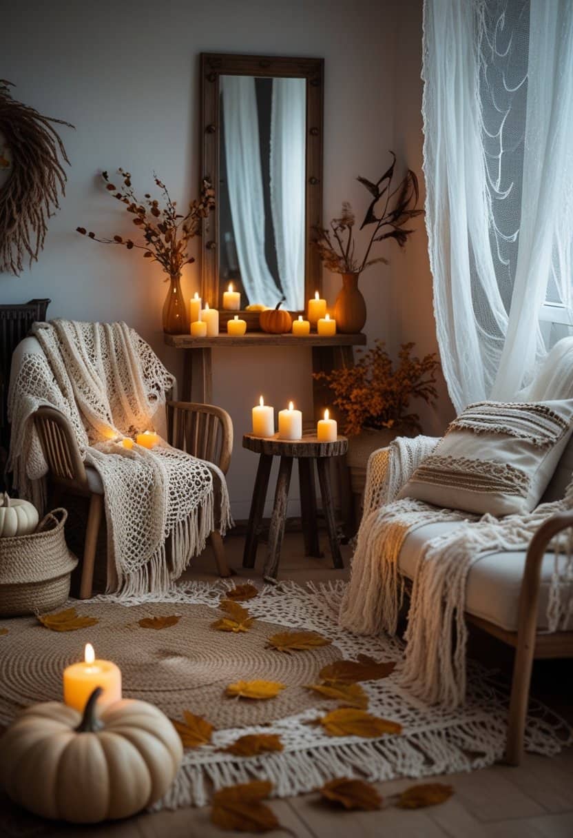 19 Boho-Spooky Halloween Decor Ideas