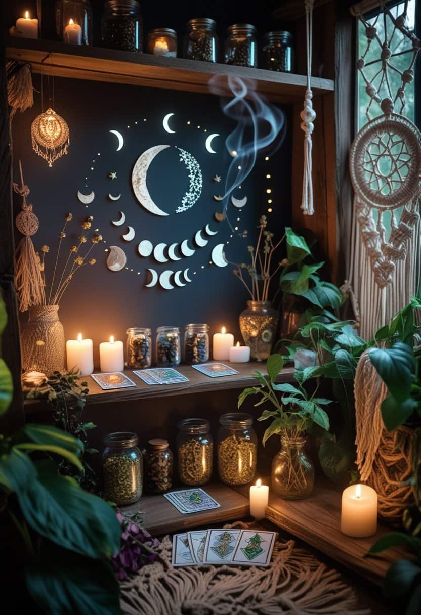 19 Boho-Spooky Halloween Decor Ideas