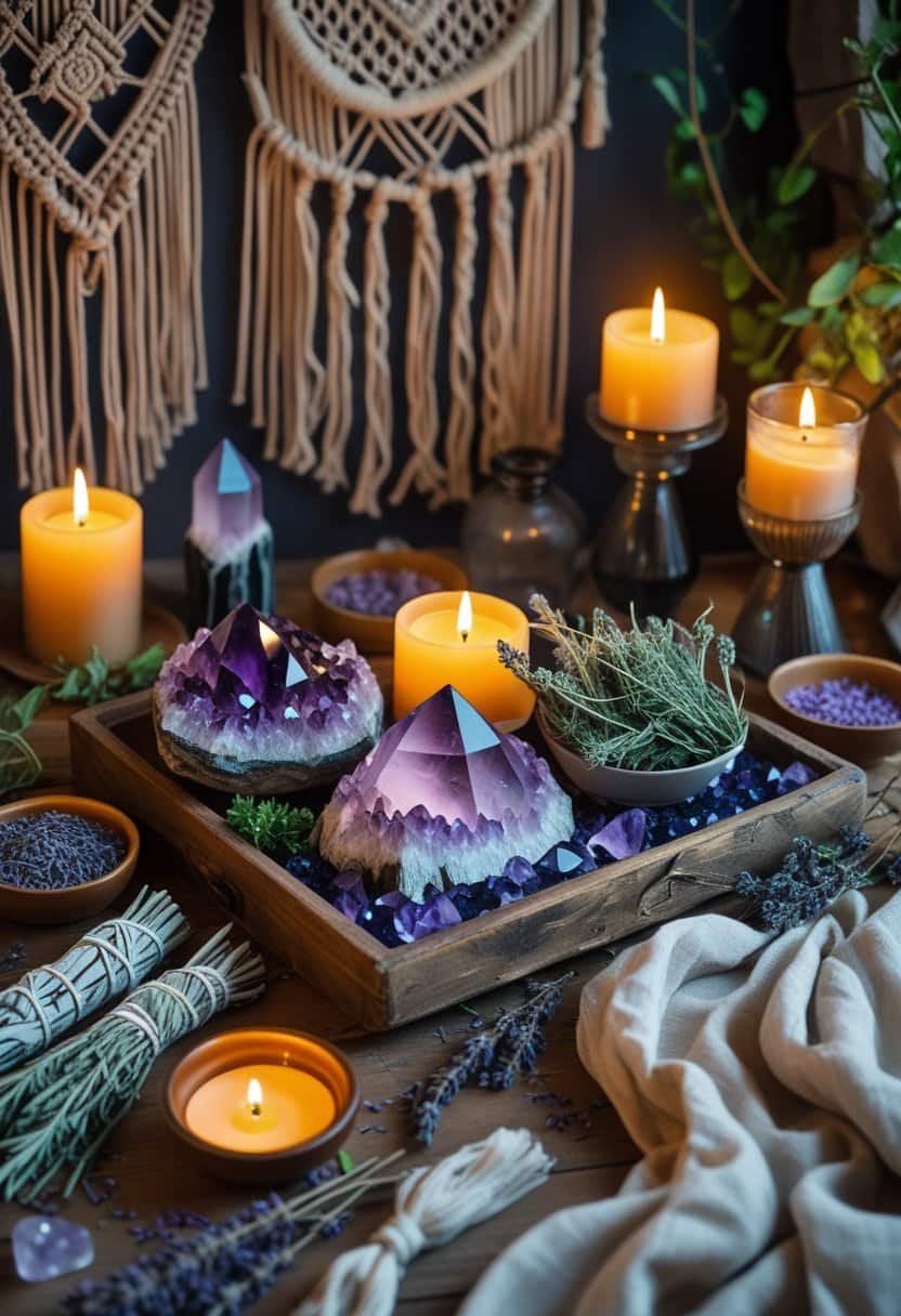 19 Boho-Spooky Halloween Decor Ideas