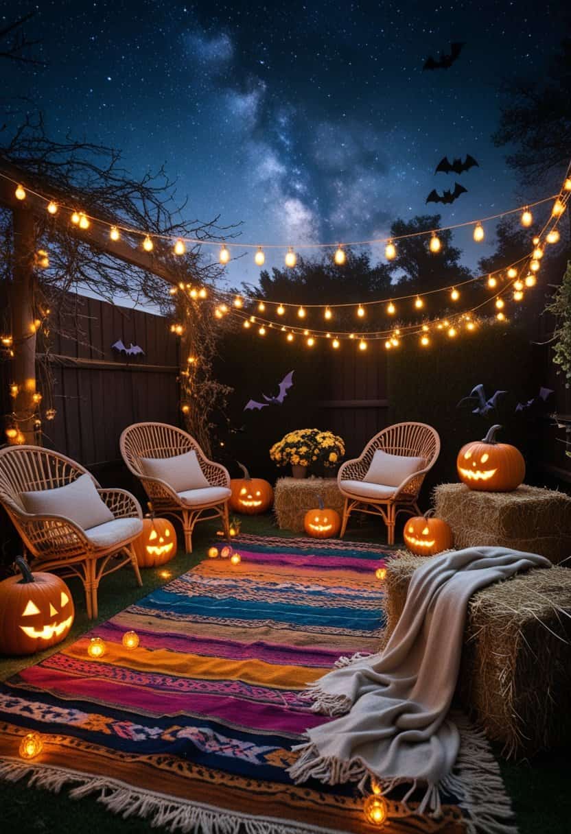 19 Boho-Spooky Halloween Decor Ideas