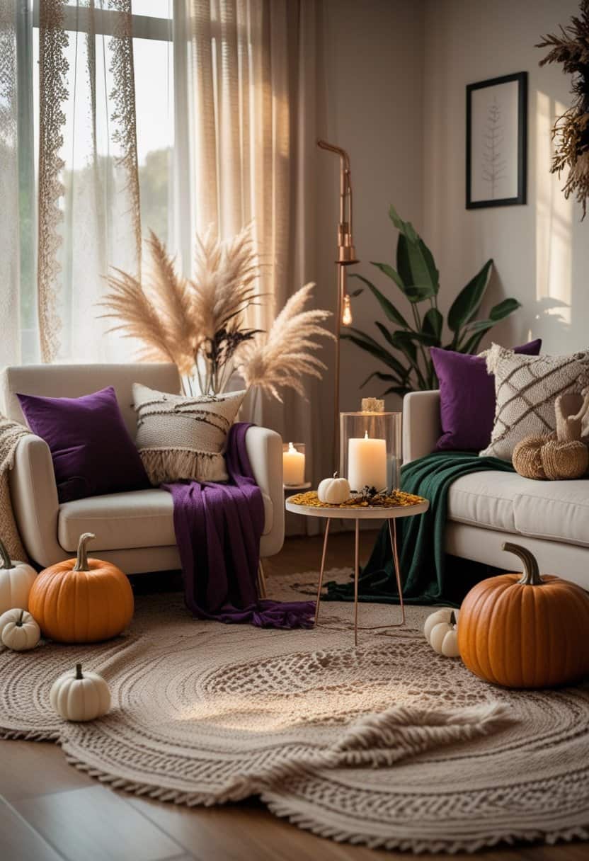 19 Boho-Spooky Halloween Decor Ideas