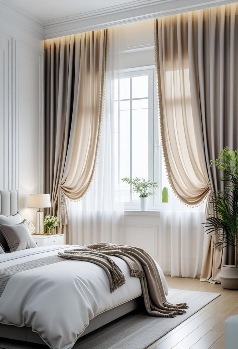 23 Stunning Bedroom Curtain Ideas to Elevate Style & Comfort