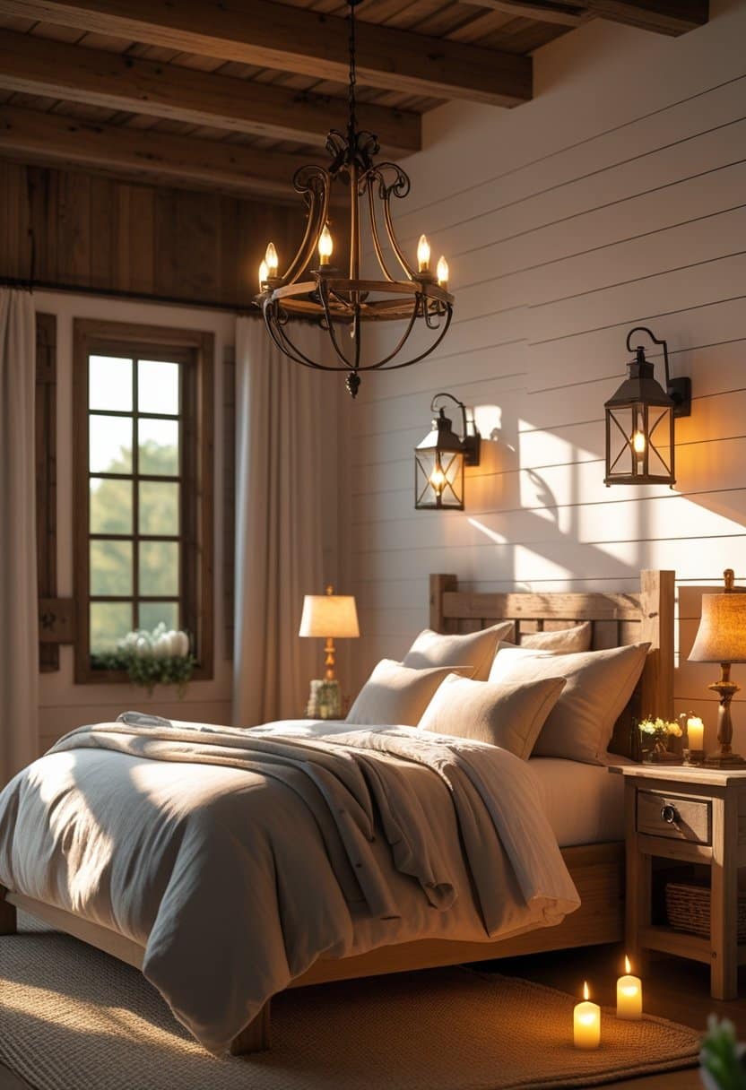 17 Inspiring Farmhouse Bedroom Ideas