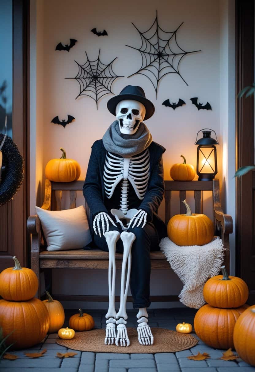 25 Halloween Entryway Decor Ideas