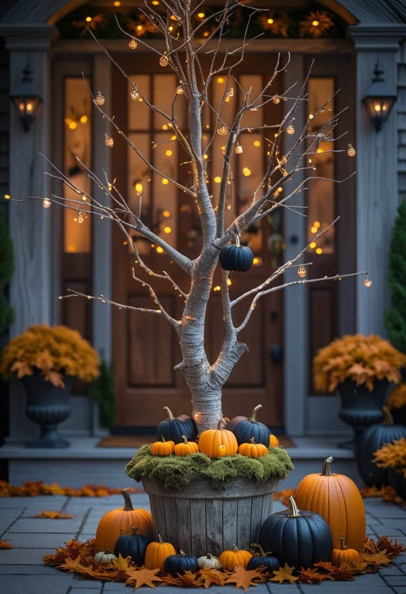 25 Halloween Entryway Decor Ideas