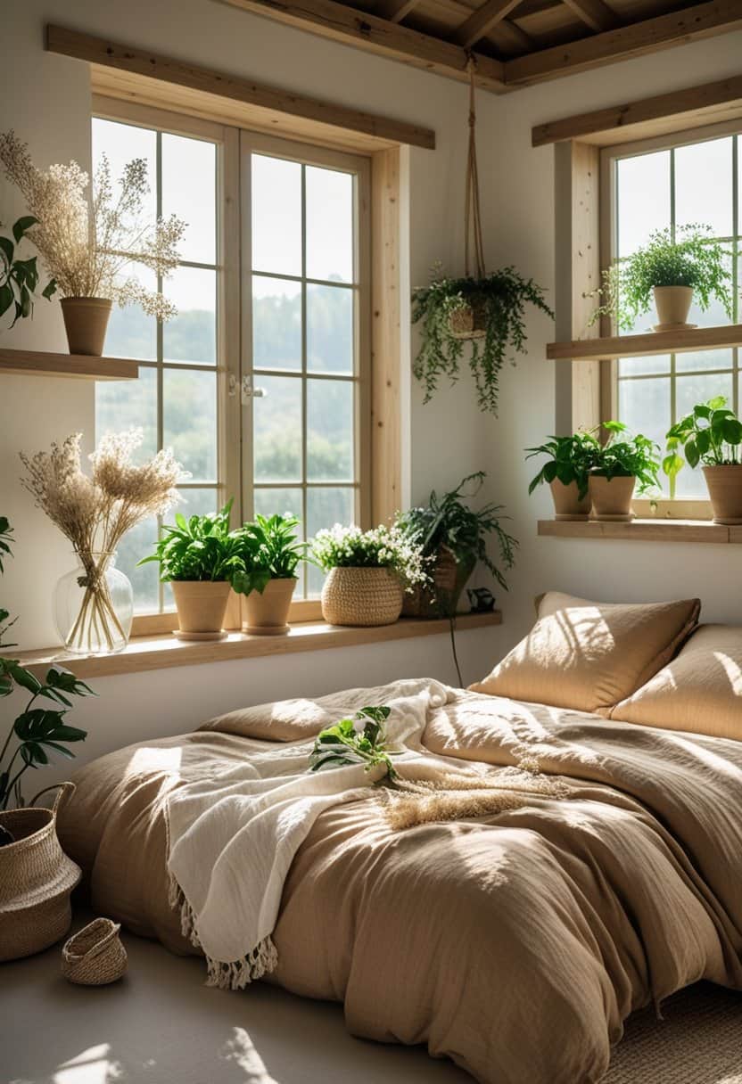 17 Inspiring Farmhouse Bedroom Ideas