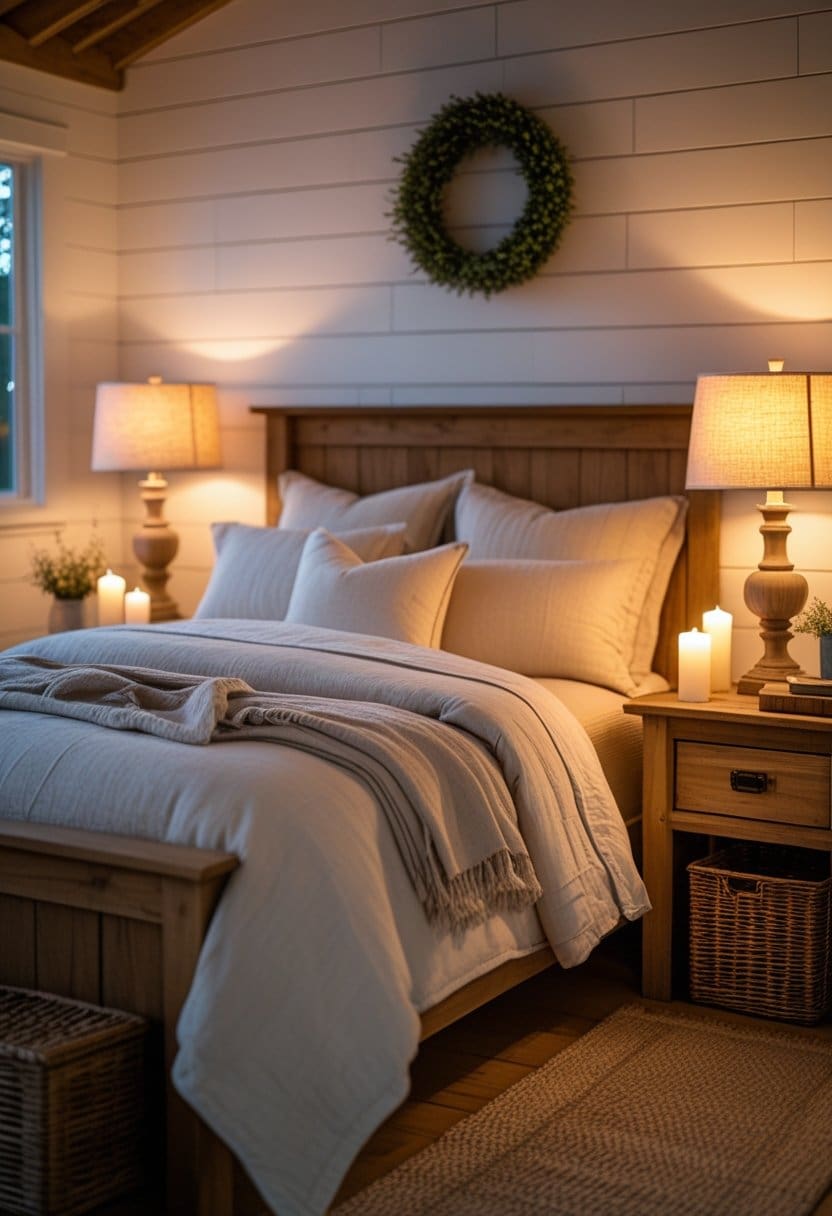 17 Inspiring Farmhouse Bedroom Ideas