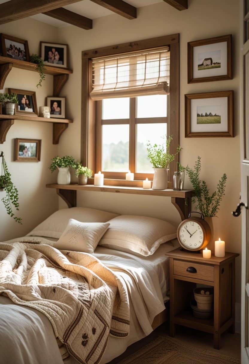 17 Inspiring Farmhouse Bedroom Ideas