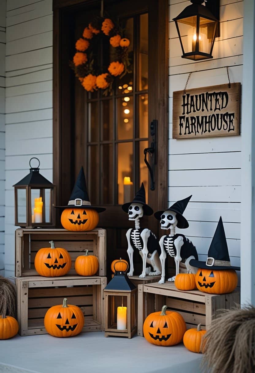 25 Halloween Entryway Decor Ideas