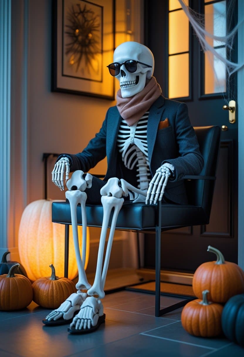 25 Halloween Entryway Decor Ideas