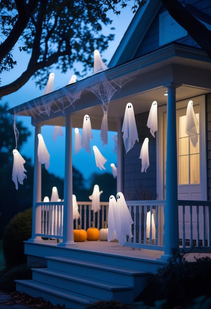 20 Scary Halloween Porch Decoration Ideas