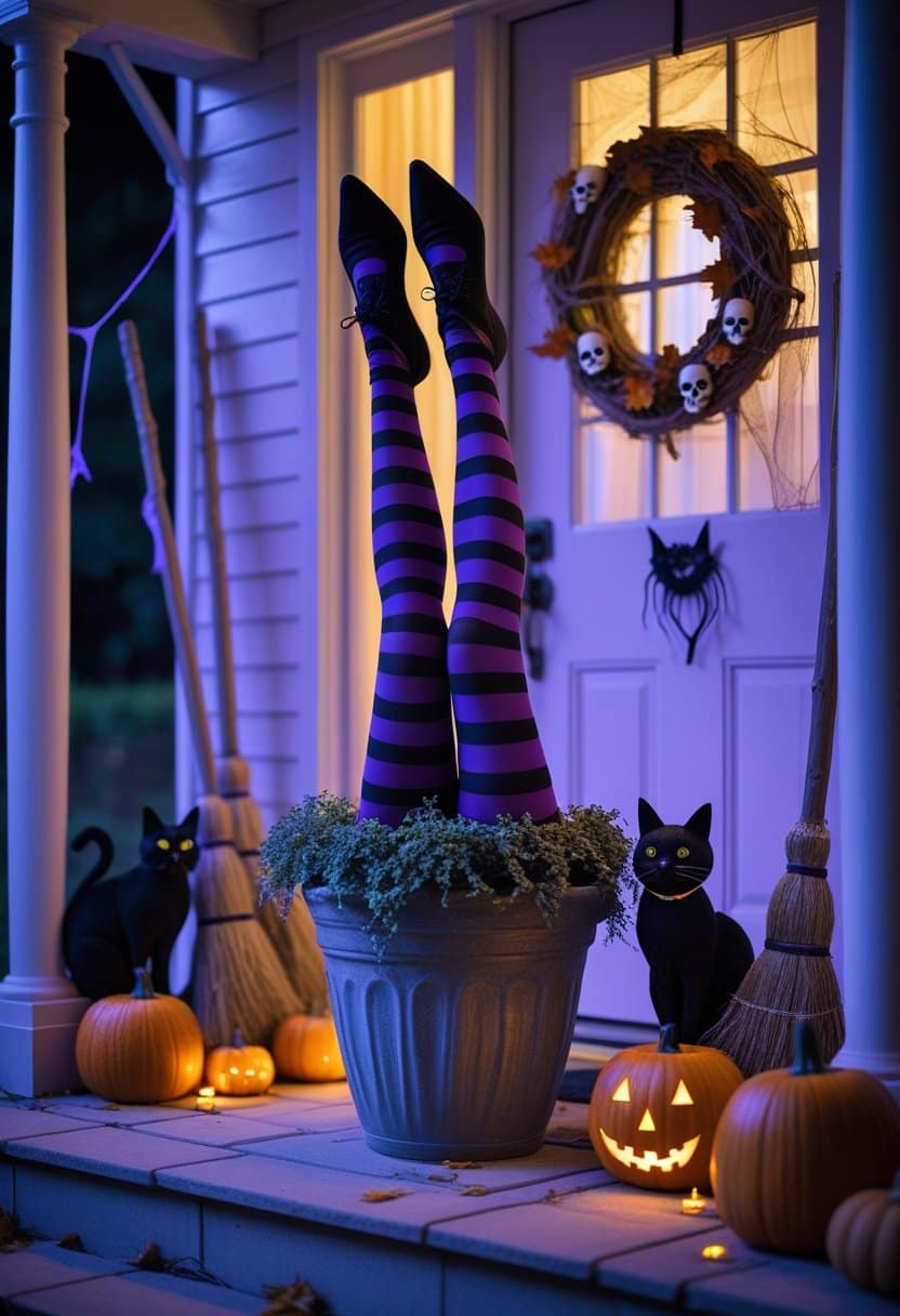 20 Scary Halloween Porch Decoration Ideas