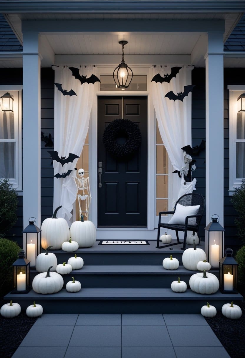20 Scary Halloween Porch Decoration Ideas