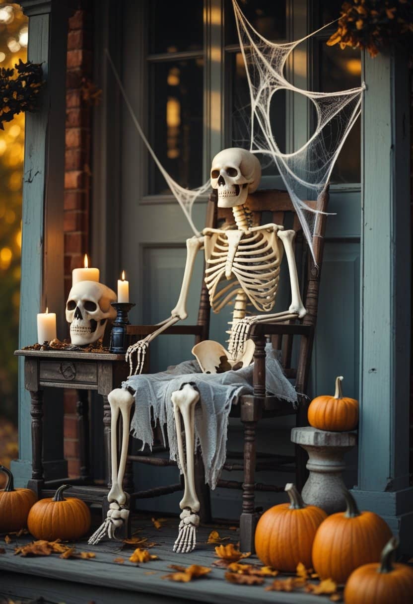 20 Scary Halloween Porch Decoration Ideas