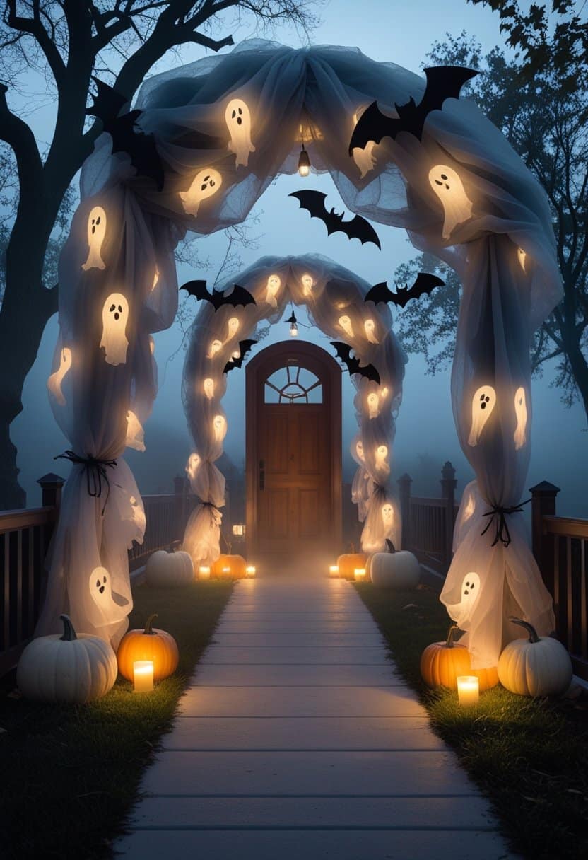 20 Scary Halloween Porch Decoration Ideas