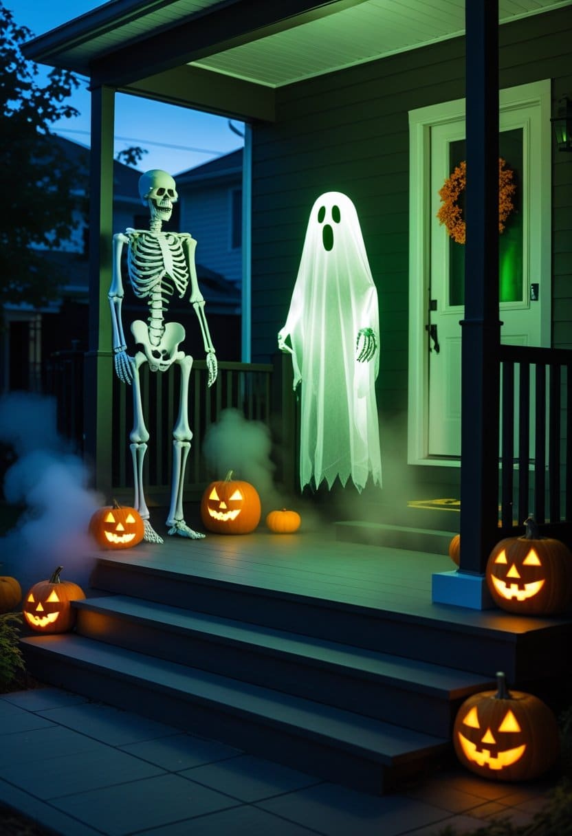 20 Scary Halloween Porch Decoration Ideas