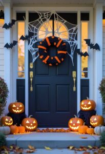 15 Creative DIY Halloween Door Decorations to Spook Up Your Home This October