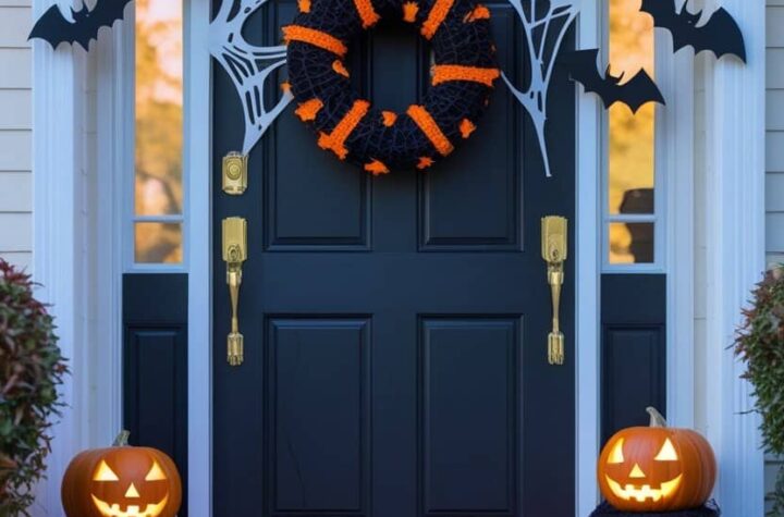 15 Creative DIY Halloween Door Decorations to Spook Up Your Home This October