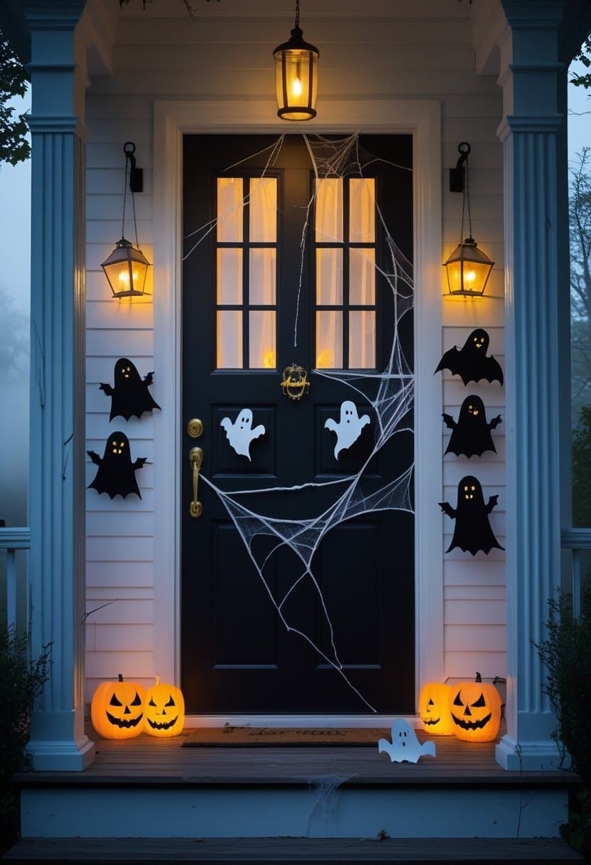 15 Creative DIY Halloween Door Decorations