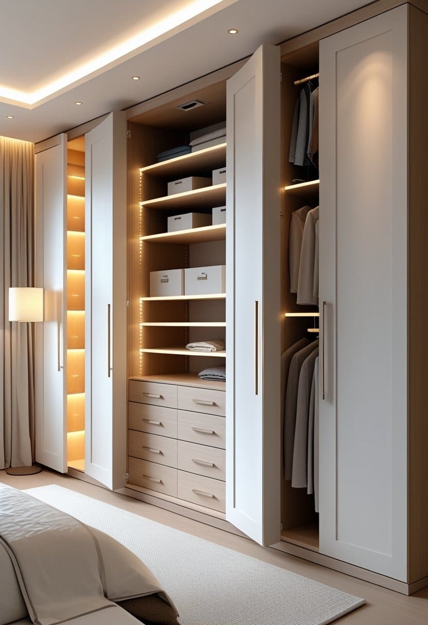 15 Inspiring Bedroom Closet Ideas