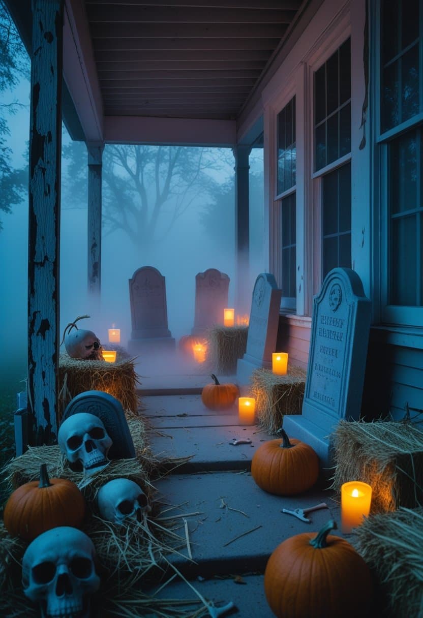 20 Scary Halloween Porch Decoration Ideas