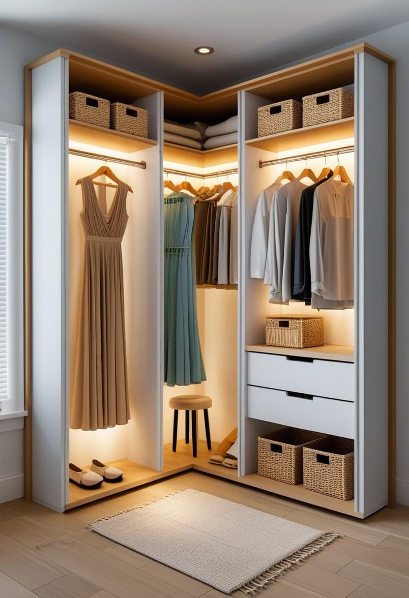 15 Inspiring Bedroom Closet Ideas