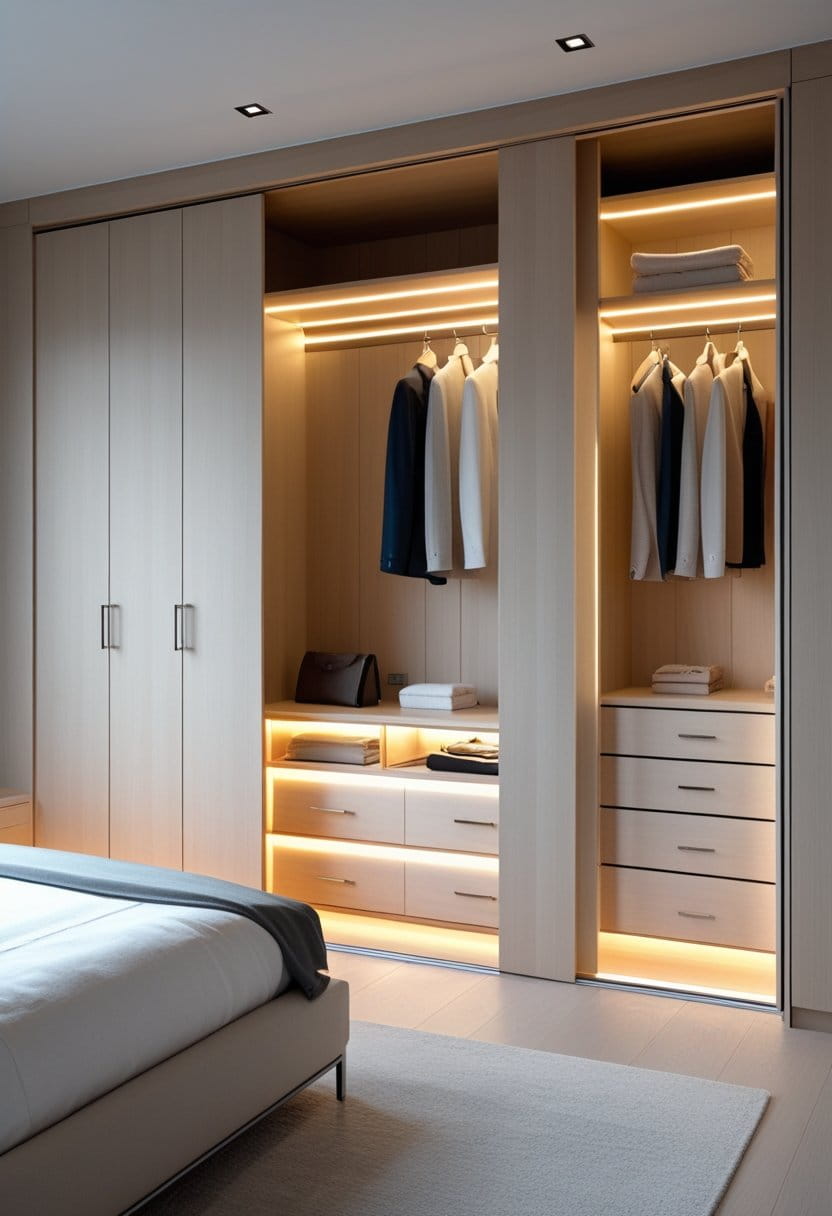 15 Inspiring Bedroom Closet Ideas