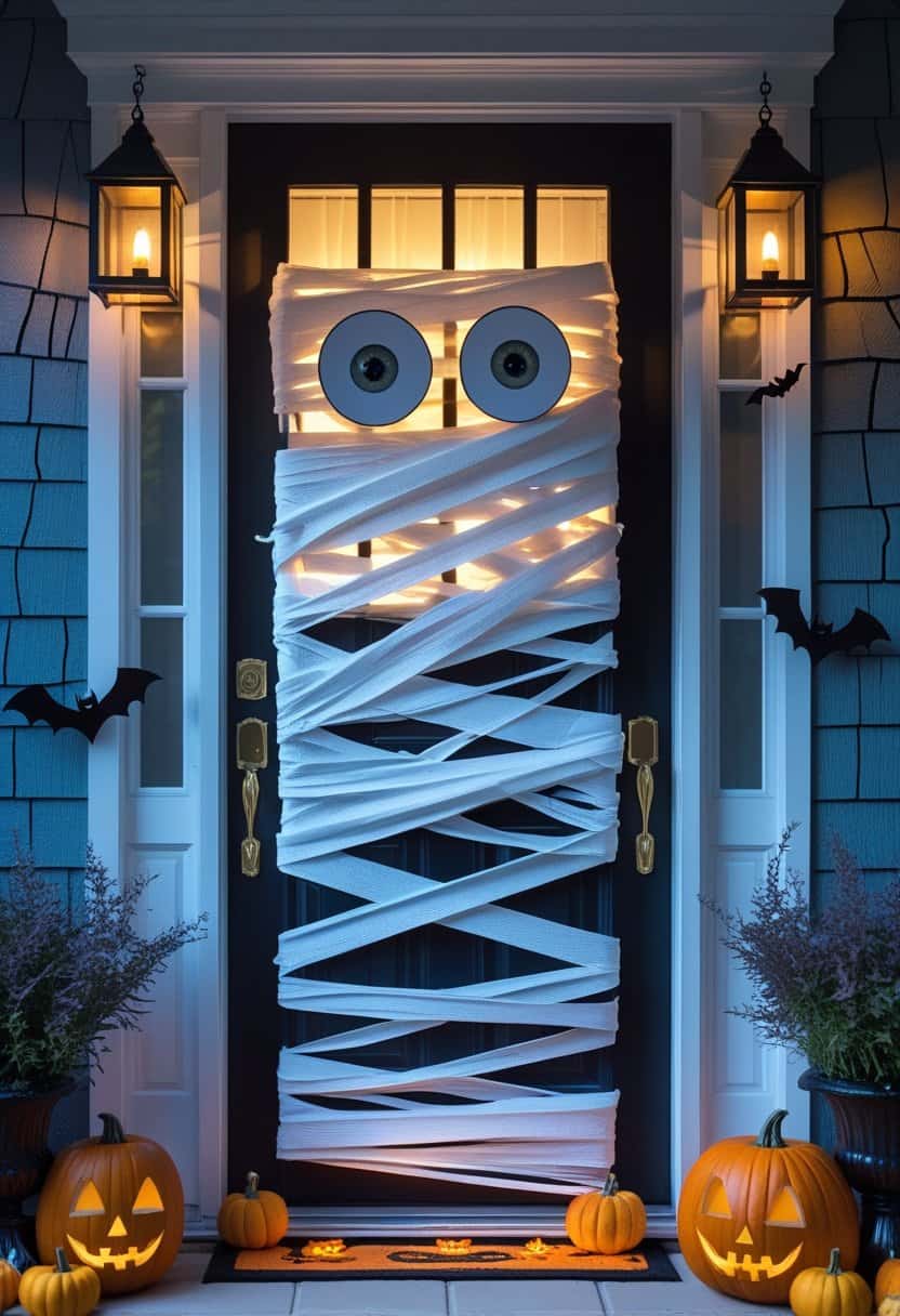 15 Creative DIY Halloween Door Decorations