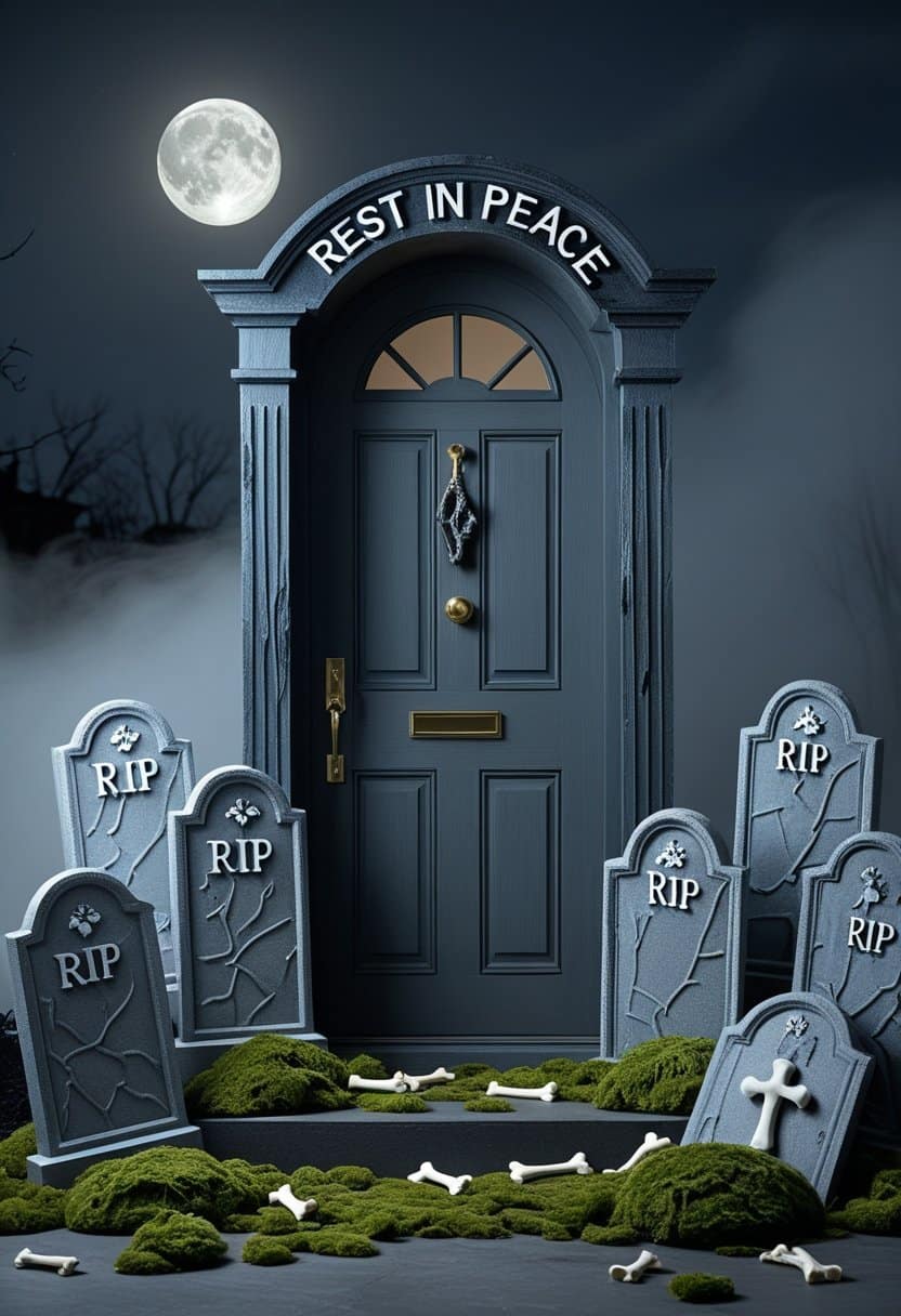 15 Creative DIY Halloween Door Decorations