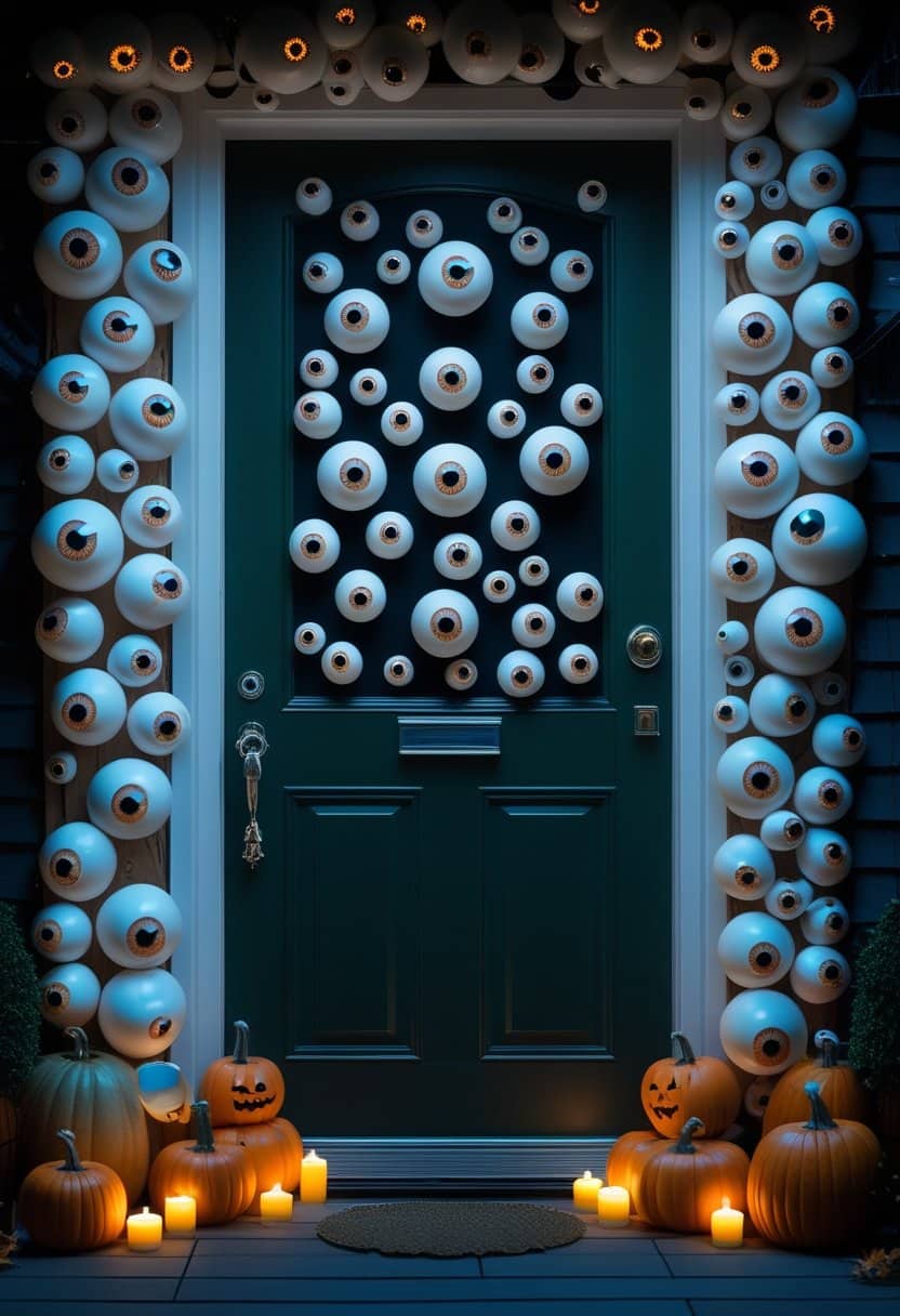 15 Creative DIY Halloween Door Decorations