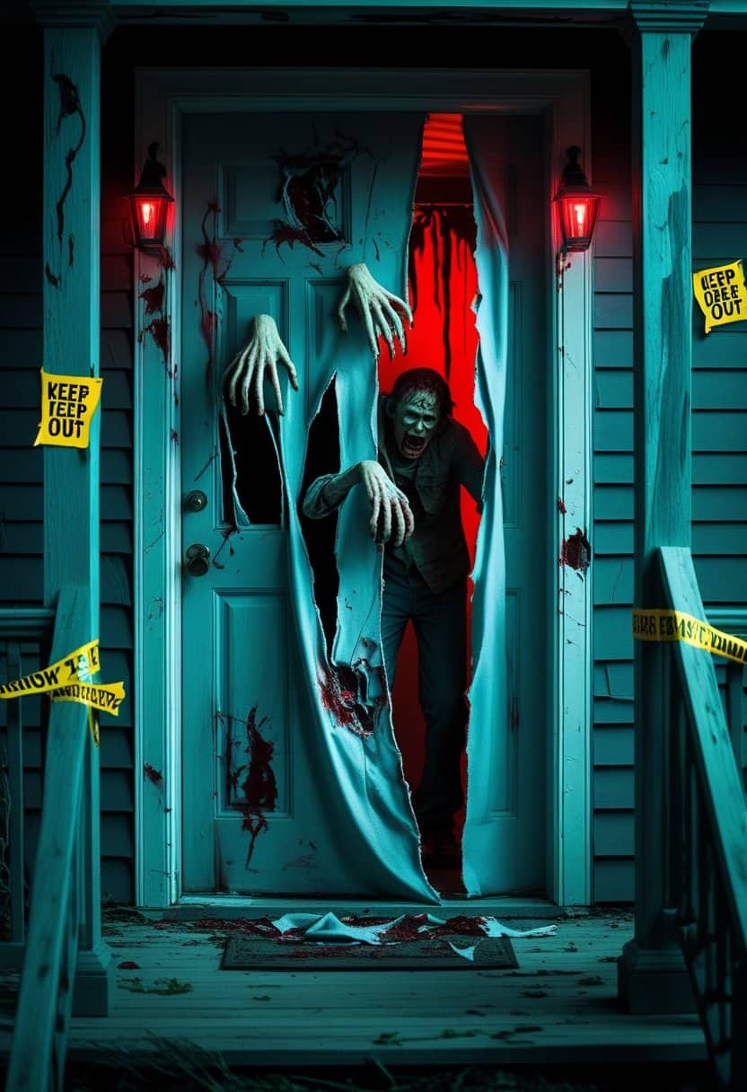 15 Creative DIY Halloween Door Decorations