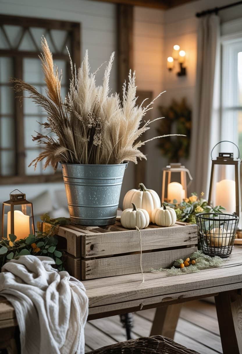 17 Farmhouse Halloween Decor Ideas