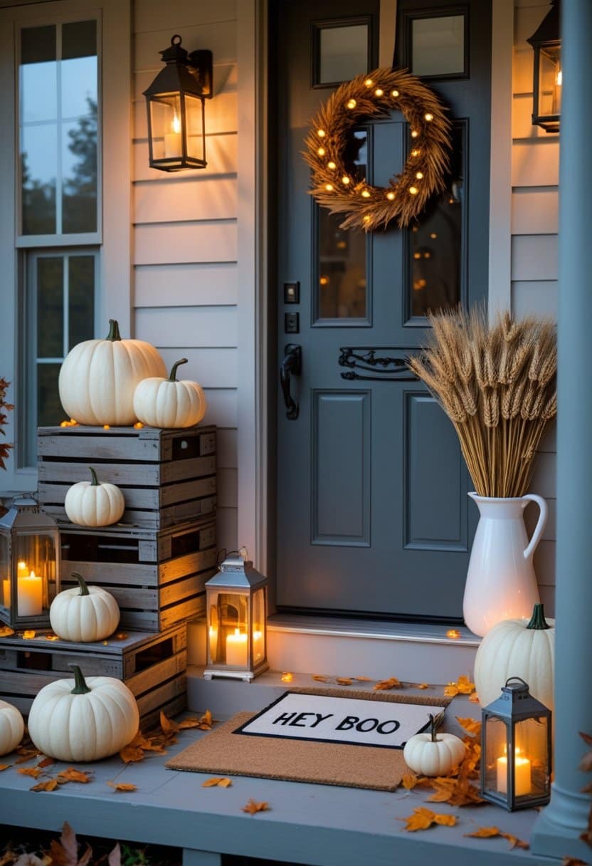 17 Farmhouse Halloween Decor Ideas