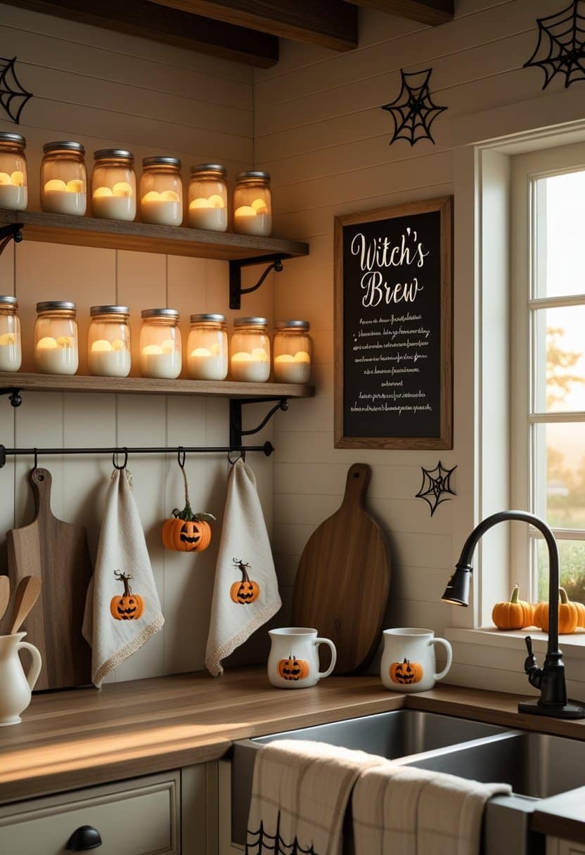 17 Farmhouse Halloween Decor Ideas