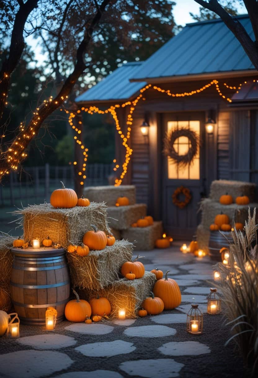 17 Farmhouse Halloween Decor Ideas
