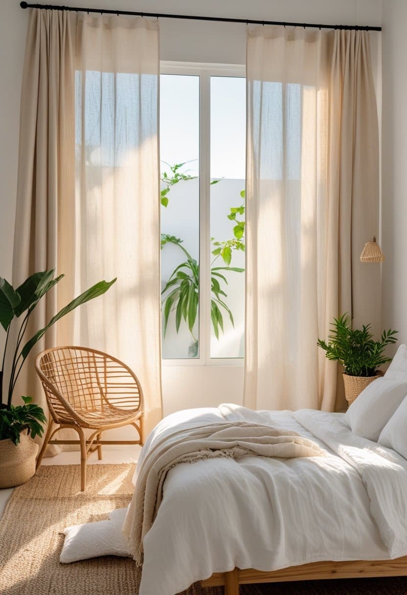 23 Stunning Bedroom Curtain Ideas