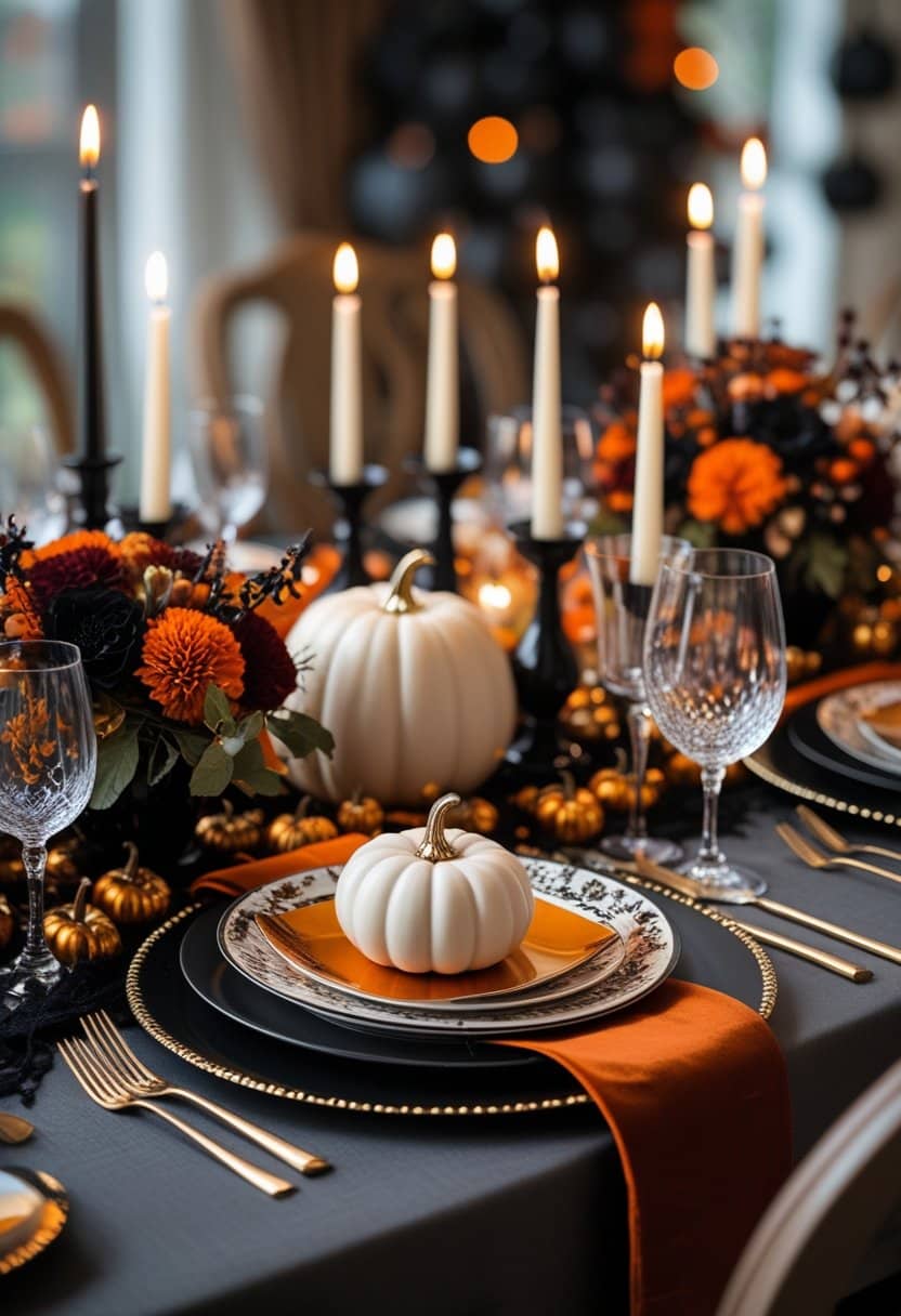 25 Elegant Halloween Table Decor Ideas for a Dinner Party