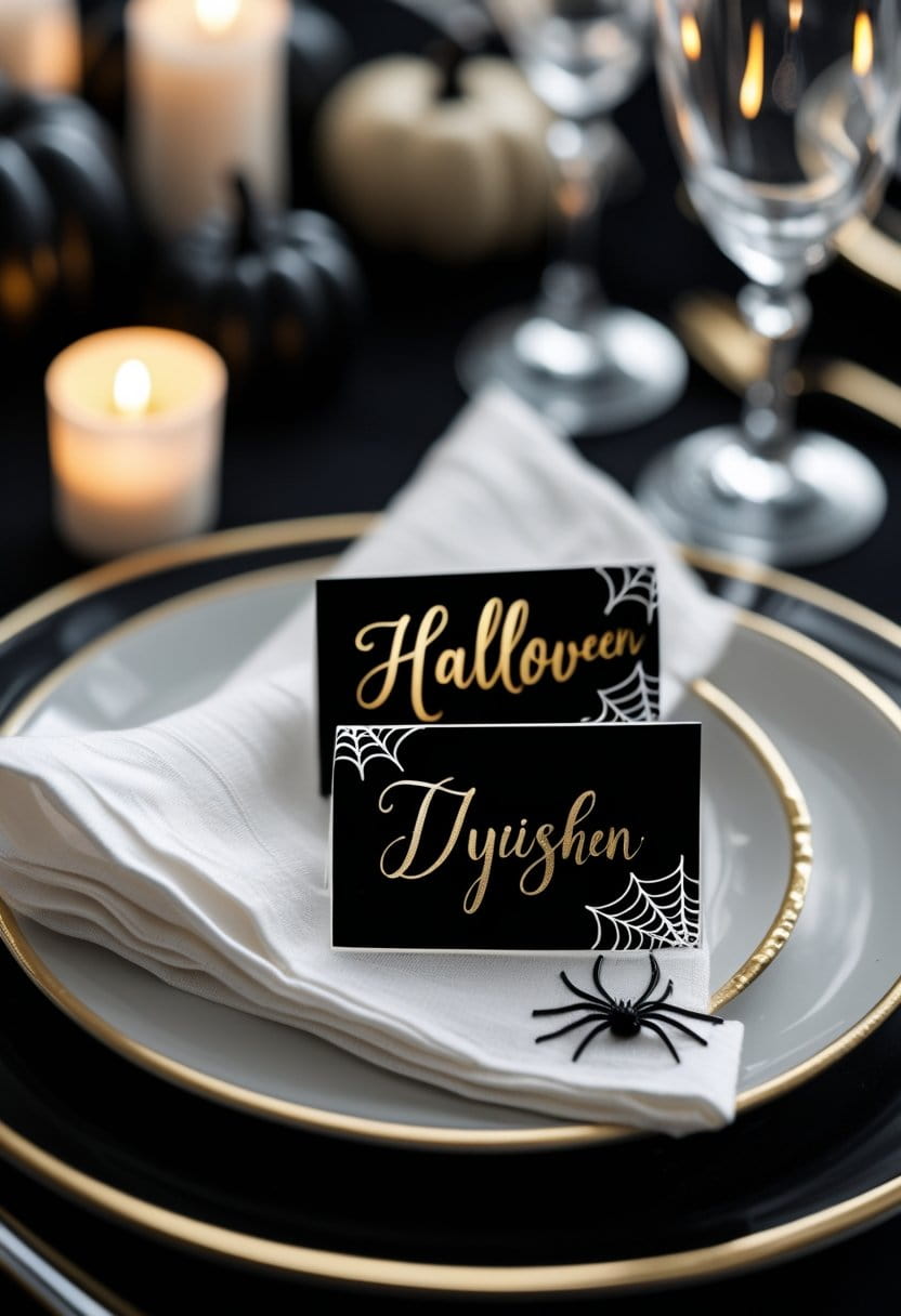 25 Elegant Halloween Table Decor Ideas