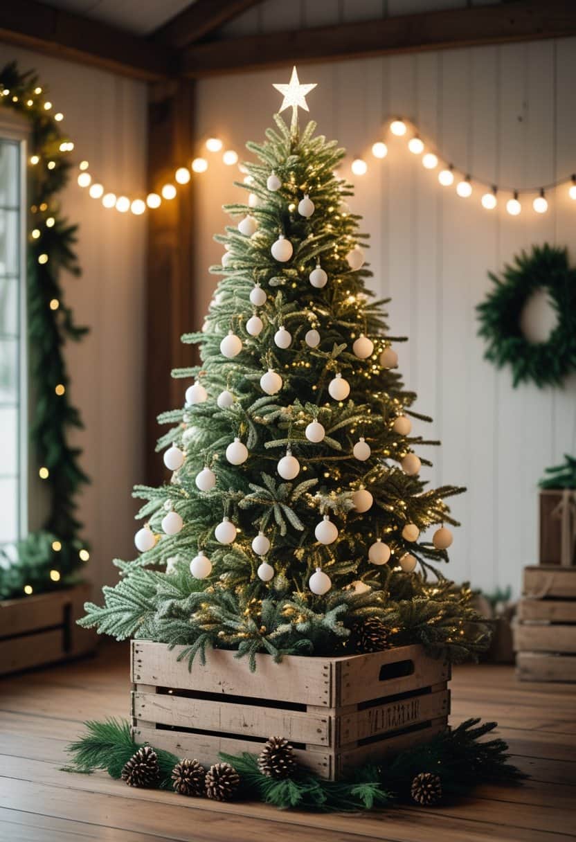 25 Farmhouse Christmas Decor Ideas