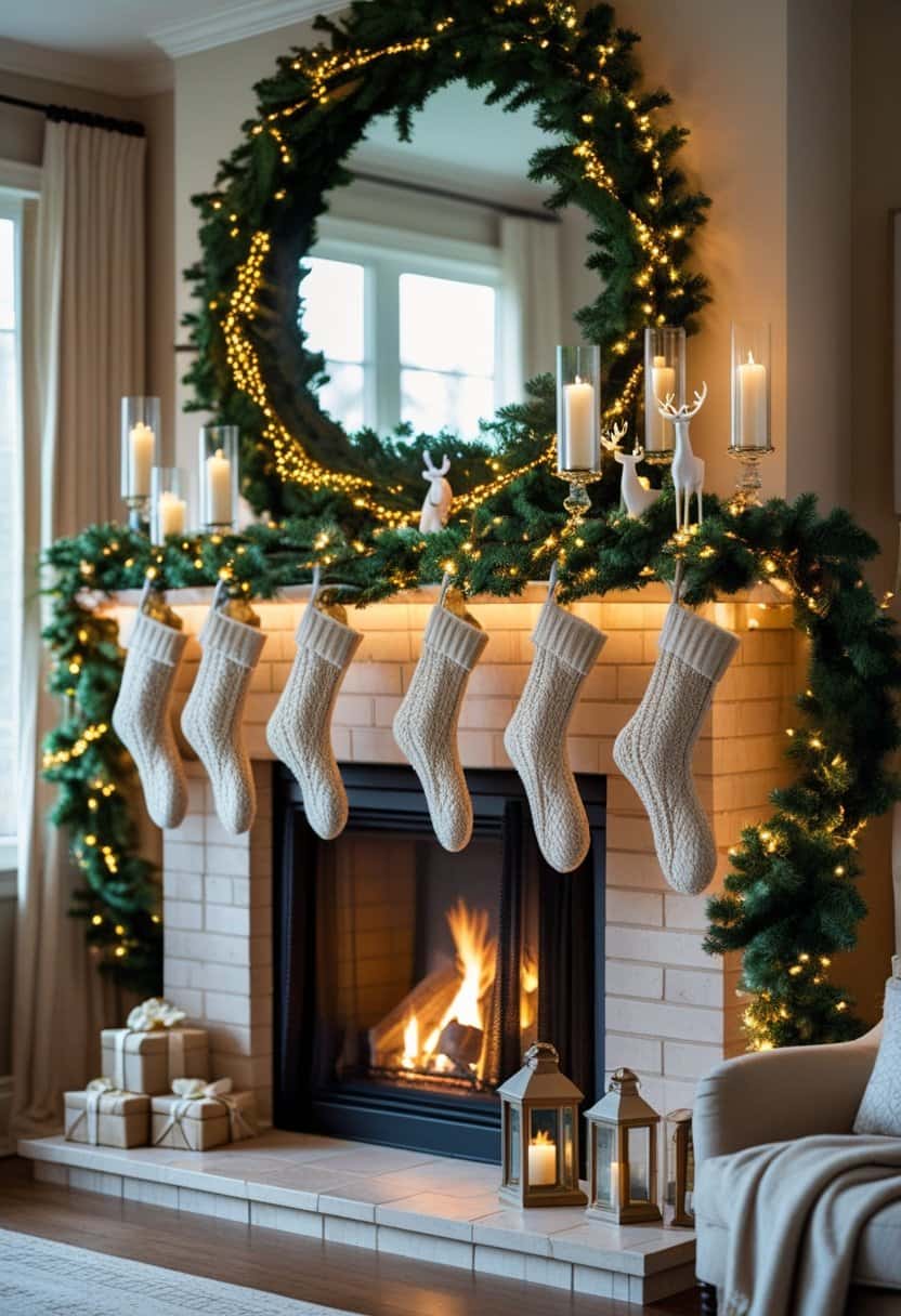 22 Christmas Living Room Decor Ideas 