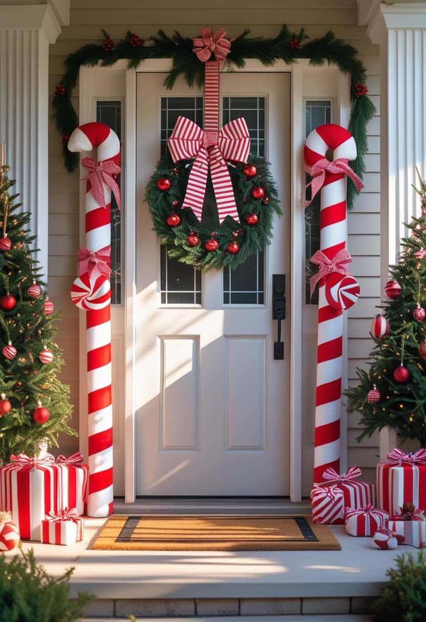 20 Christmas Door Decorating Ideas