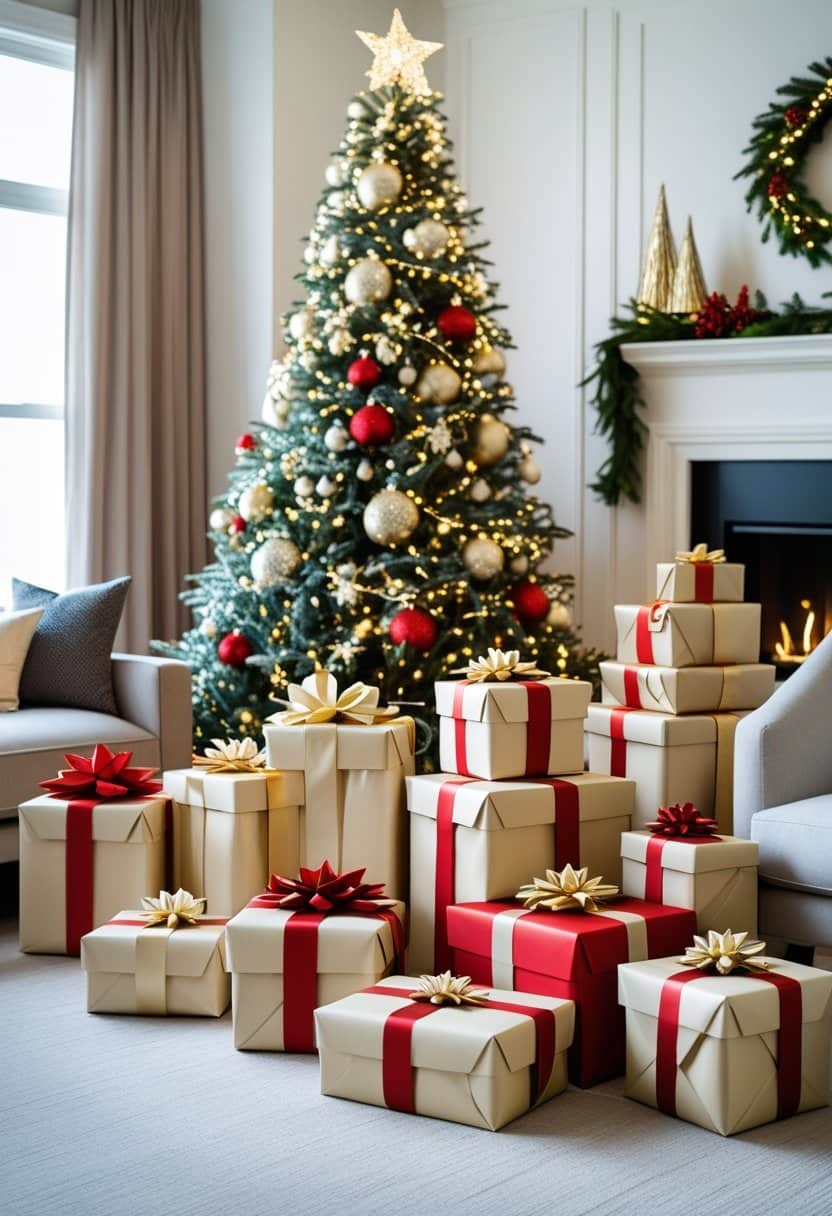 22 Christmas Living Room Decor Ideas 