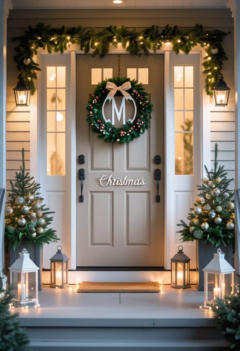 20 Christmas Door Decorating Ideas