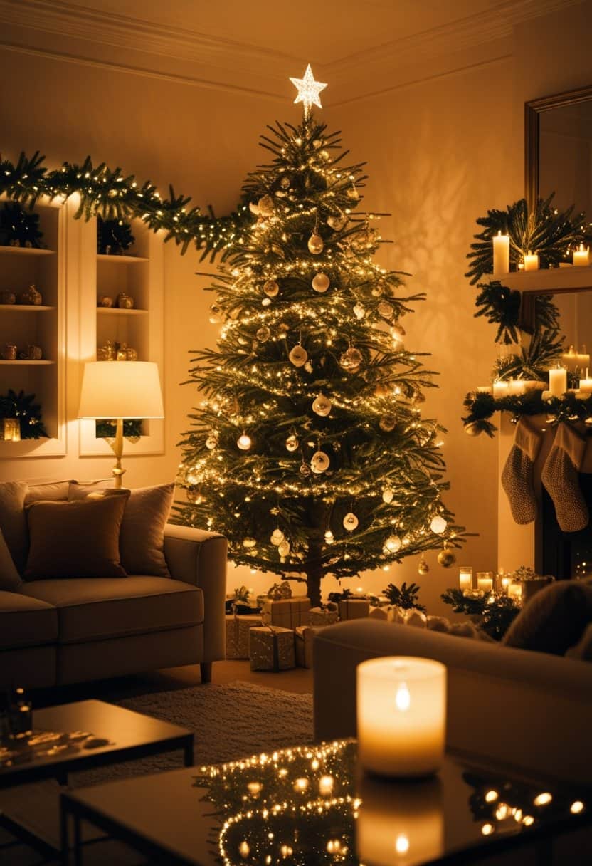 22 Christmas Living Room Decor Ideas 