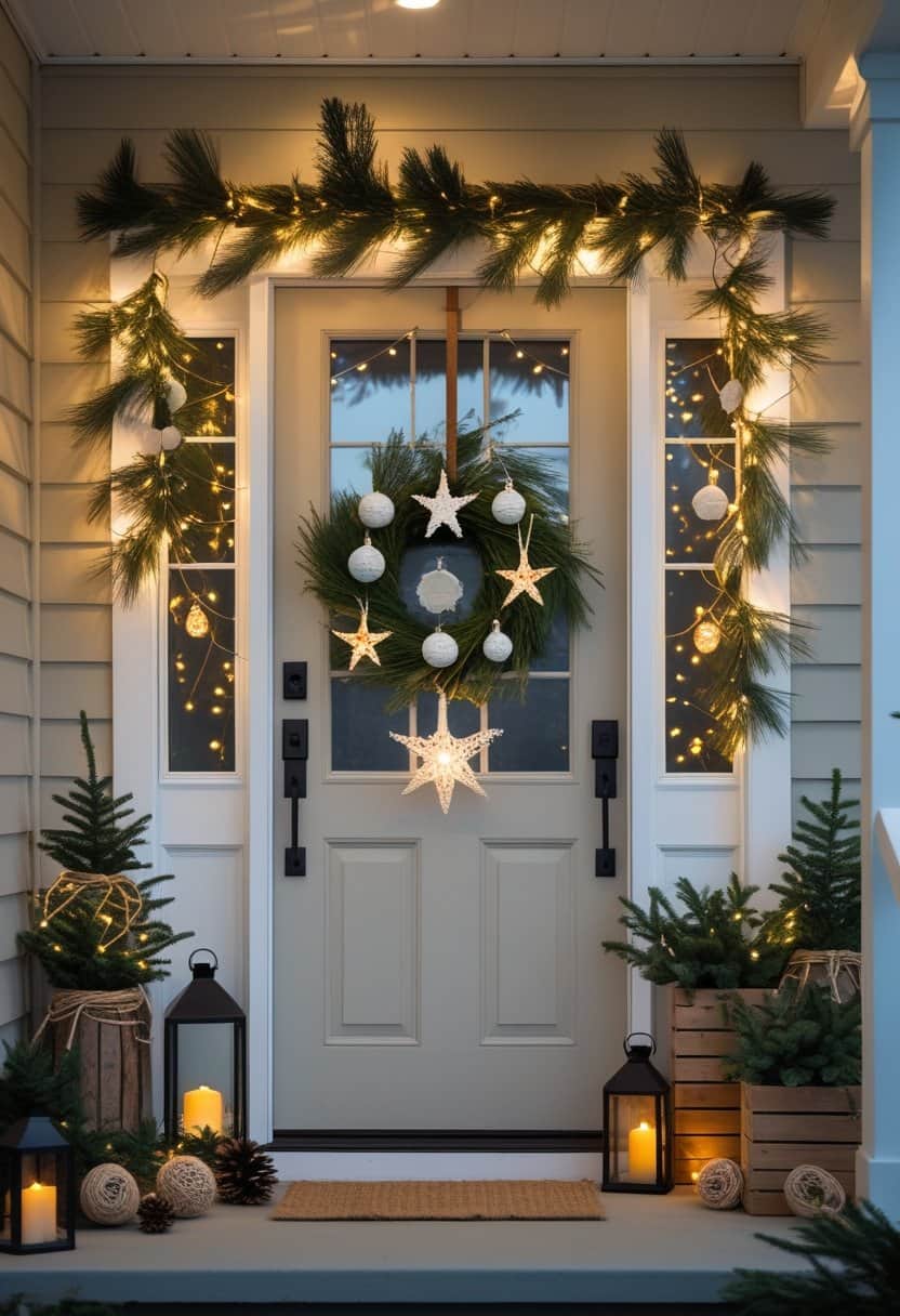 20 Christmas Door Decorating Ideas