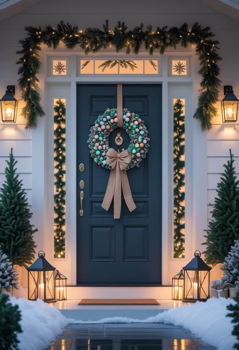 20 Christmas Door Decorating Ideas