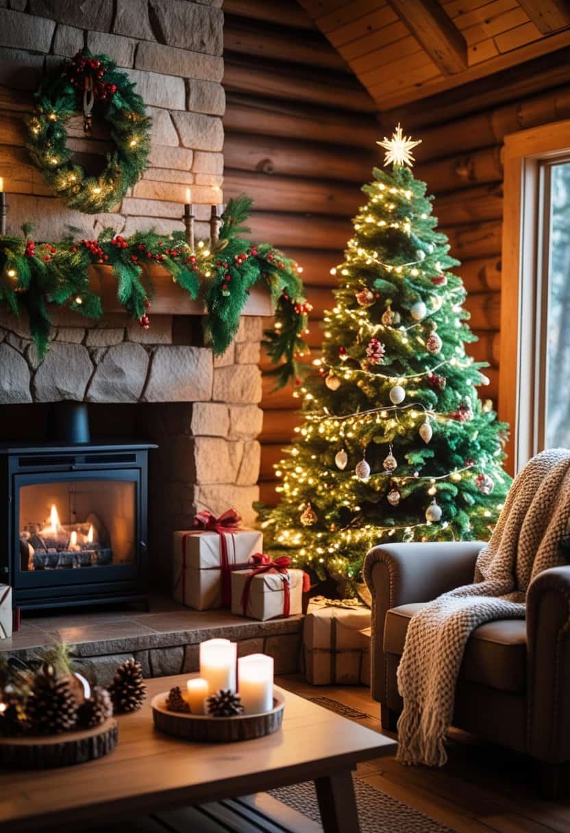Cozy Cabin Christmas Decor Inspiration for a Warm Winter Home