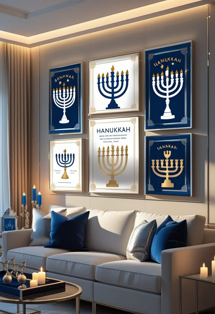 20 Hanukkah Décor Ideas