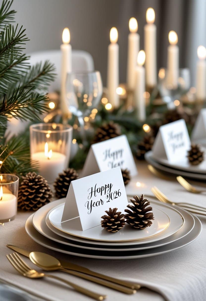 17 Fresh New Year Table Decor Ideas