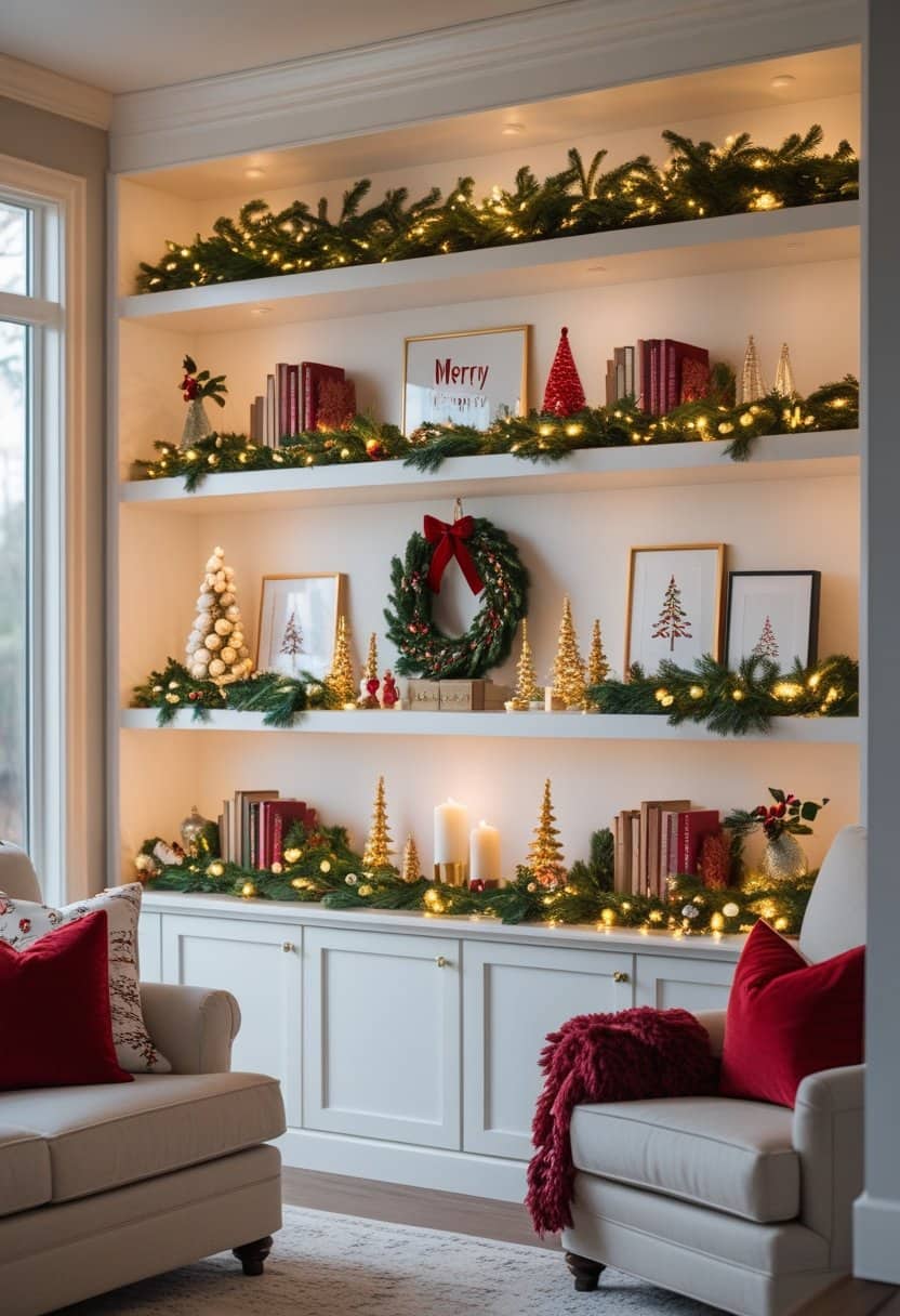 22 Christmas Living Room Decor Ideas 